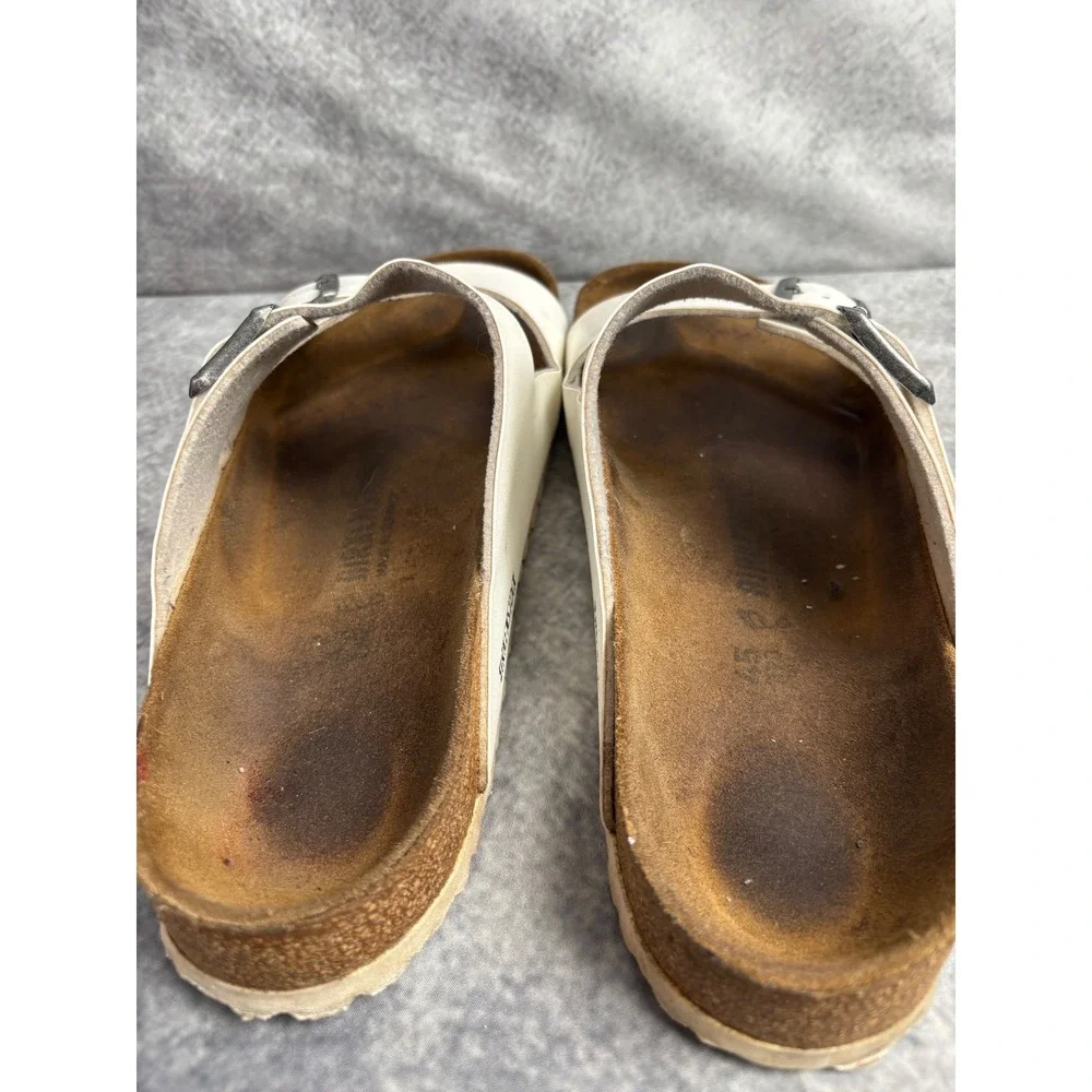 Birkenstock Arizona White Sandals Size 45 Men's 12 Ladies 14